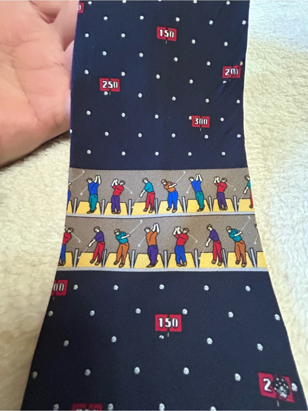 🎁3 for $30 - Golf and Golfers Silk Necktie
